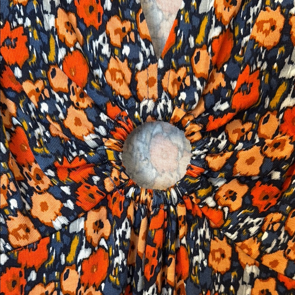 Floral Long Sleeve Maxi Dress - Picture 5 of 7